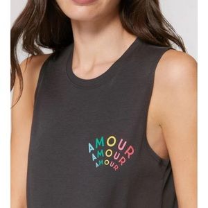 Spiritual Gangster Amour muscle tank * size large *